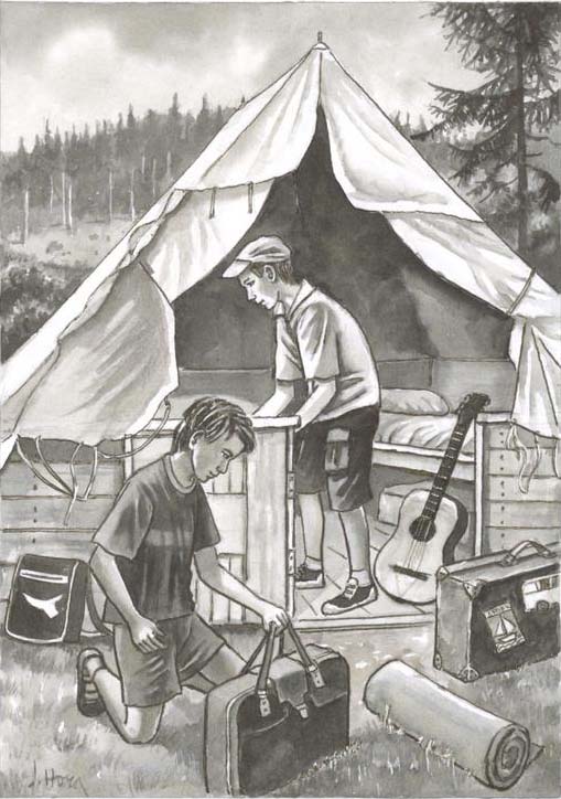 Velká kniha o táborech: Ubytování