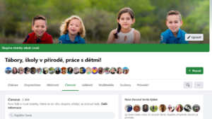 FB skupina pro pracovníky s dětmí